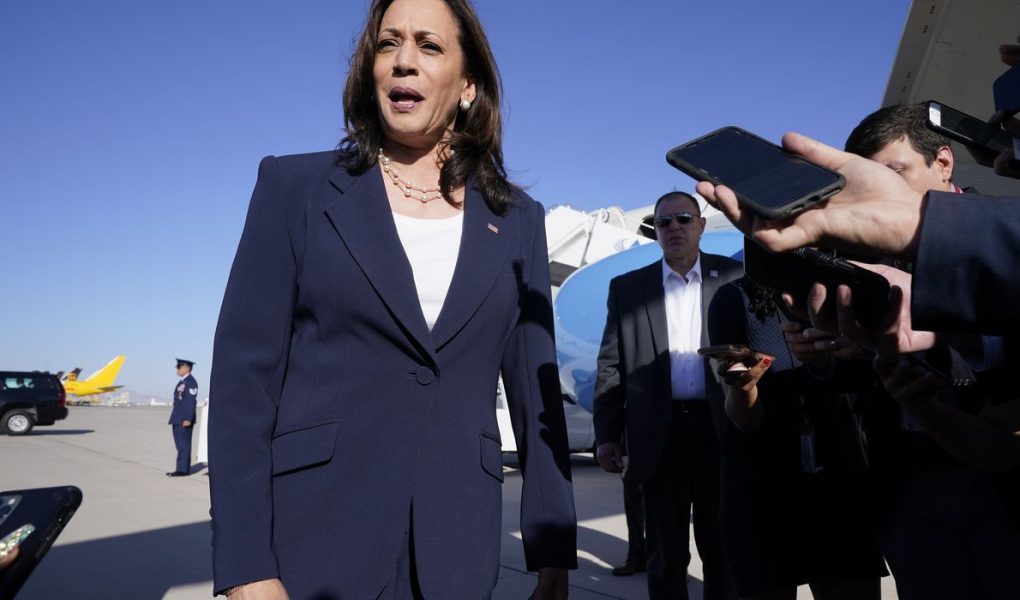 Kamala Harris touches down for first border trip - New York Today