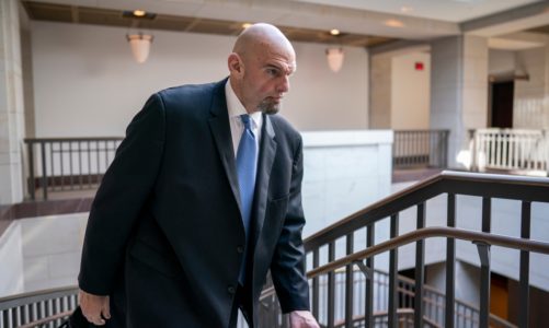 Sen. Fetterman discharged from Walter Reed