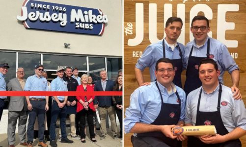 Quadruplet brothers open Jersey Mike’s sandwich shop