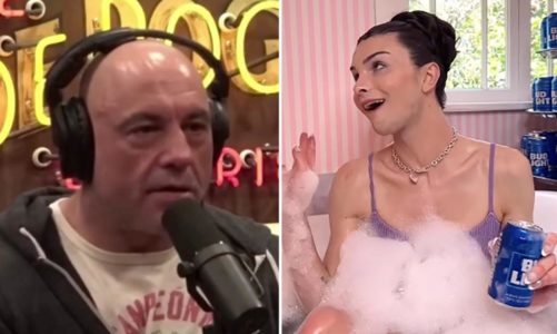 Joe Rogan drinks Bud Light amid Dylan Mulvaney backlash