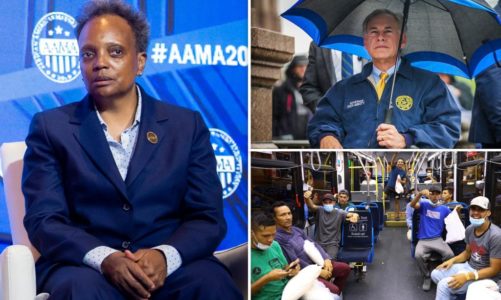 Lori Lightfoot urges Greg Abbott to stop busing migrants to Chicago