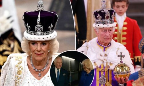 King Charles and Queen Camilla stun Eurovision audience