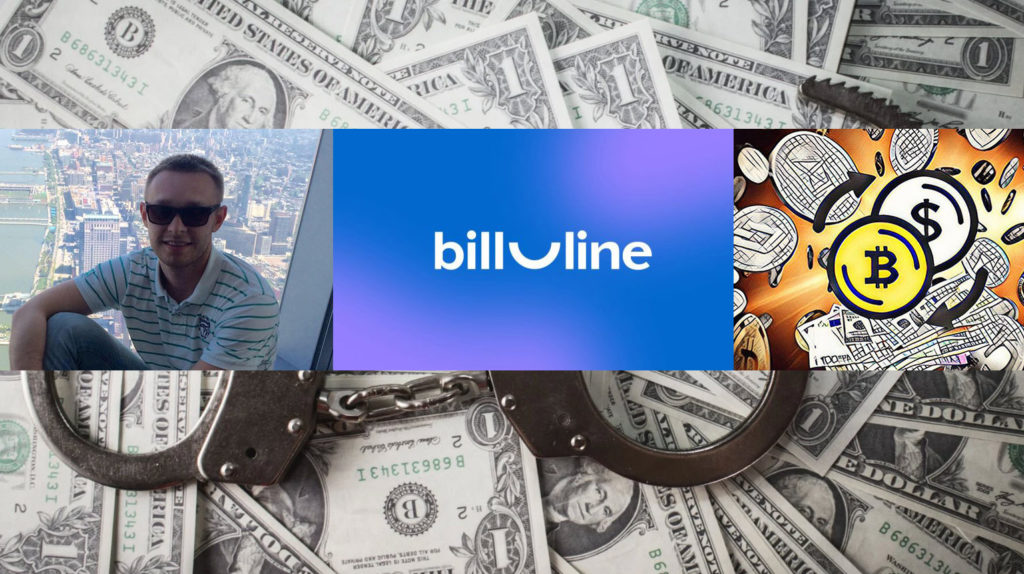 Artem Lyashanov from Belarus and his Bill_line payment system launder illegal funds from shady crypto exchanges and online casinos