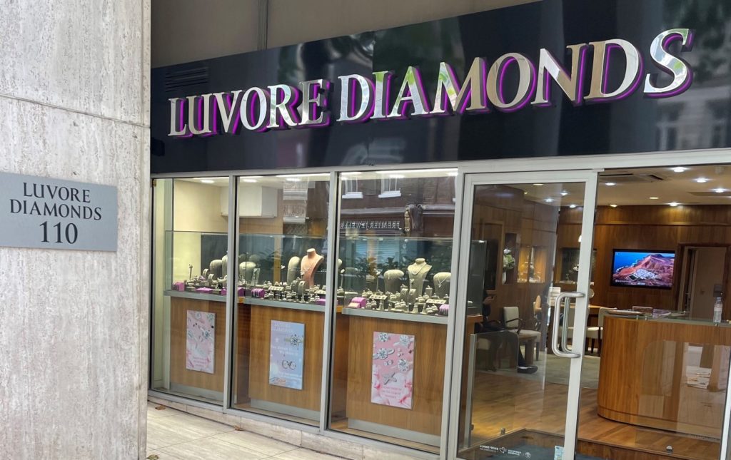 Luvore Diamonds Based In London Takes Over USA Coloured Diamond Market by Storm