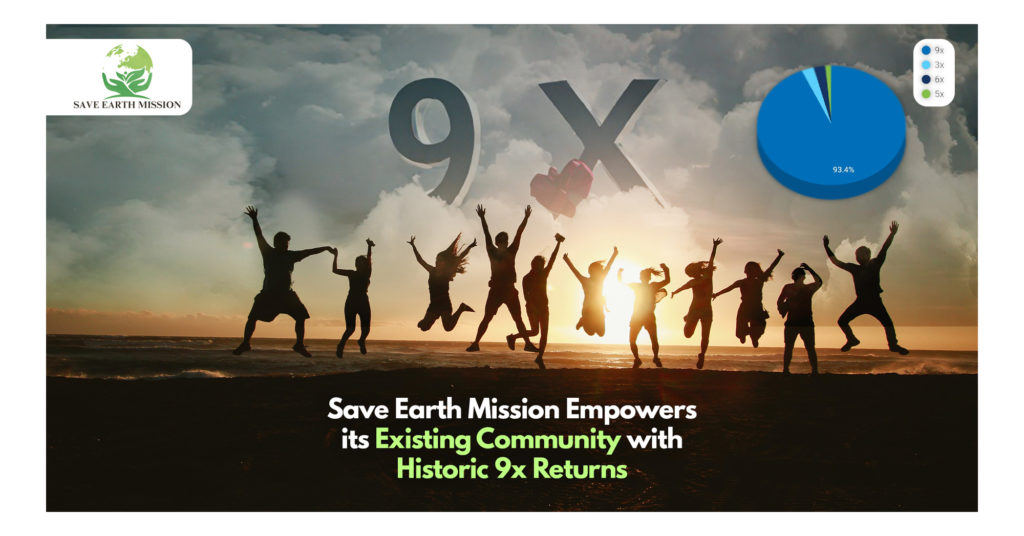 Save Earth Mission Announces Unprecedented 9x Rewards for Existing “Climate Spartans” Community